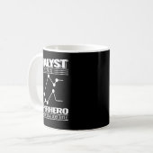Data Science Data Analyst Data Technology Statisti コーヒーマグカップ (正面左)