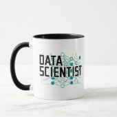 Data Scientist Data Analyst Gift マグカップ (左)