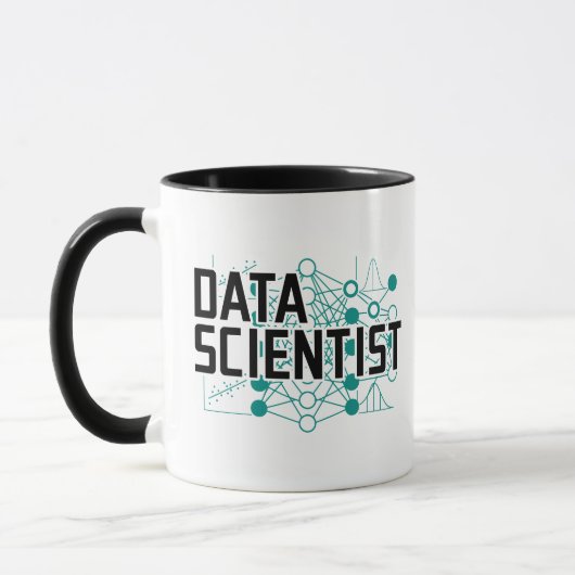 Data Scientist Data Analyst Gift マグカップ (左)