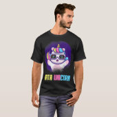 Data Unicorn - Data Scientist Engineer Data忍者 Tシャツ (正面フル)