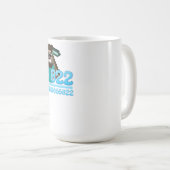 Dataless822大きいマグ コーヒーマグカップ (正面右)