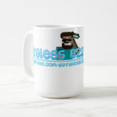 Dataless822大きいマグ コーヒーマグカップ (正面左)