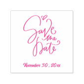 Dateカスタム Save The Date Script Serifフォント文字 セルフインキングスタンプ (デザイン)