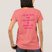 DateギタリストOTSメンバ Tシャツ (裏面)