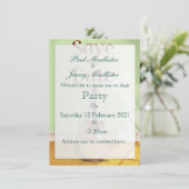 Dateヴィンテージアコースティックギターの保存 招待状 (スタンド正面)