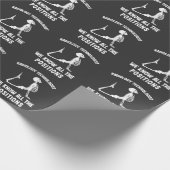 Date A Date A Radiologist Skeleton Radiology(素晴らしい ラッピングペーパー (角)