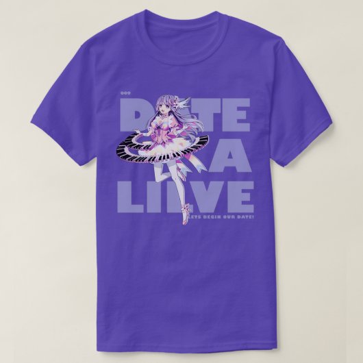 Date a live Miku Izayoi Tシャツ (デザイン正面)