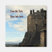 Date Castleを保存 マグネット (正面)