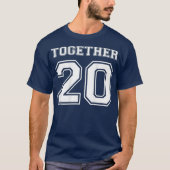 DATE COULE Anniversary以降の連携 Tシャツ (正面)