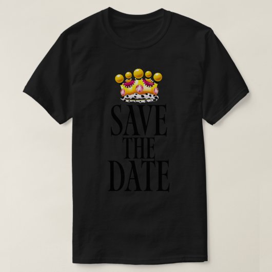 Date Crownの保存 Tシャツ (デザイン正面)