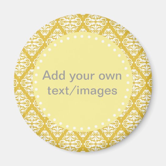 Date Magenetsをカスタム保存して独自のを作成 マグネット (正面)