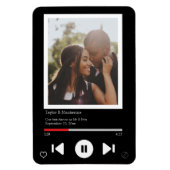 Date Music Playerの最初のダンスフォトを保存 マグネット (縦)