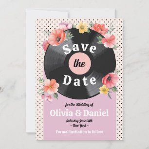 Date Music Recordのフローラ結婚1950sを保存 セーブザデート