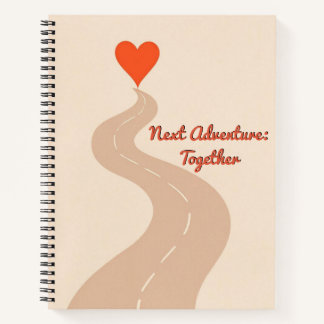 Date Night & Adventure Planner | Romantic Road Map ノートブック