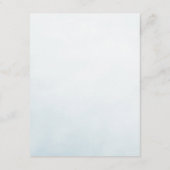 Date Night Ideas Whimsical Bow Bridal Shower Game エンクロージャーカード (裏面)