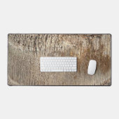 Date Palm Tree Trunkテクスチャのクローズアップ写真イメージ デスクマット (キーボード&マウス)