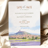 Date Provence France Destinationの保存 招待状