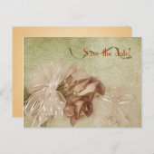 Date rose boquetを保存する 案内ポストカード (正面/裏面)