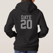 Date Sweatshirtの保存 パーカ (裏面)