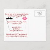 Date Theaterの結婚保存 案内ポストカード (裏面)