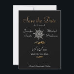 Date Winter Snowflakeのをシンプル保存結婚する セーブザデート<br><div class="desc">この日付を除き、優雅にデザインされた冬の雪シンプル片テーマを念頭に。情報を使用してパーソナライズすカスタマイズるか、要素を変更するためクリックに「カスタマイズ」ボタンを使用してパーソナライズする。冬、クリスマス、または氷をテーマにしたテーマの素晴らしい選択を結婚行う。</div>