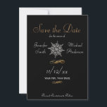 Date Winter Snowflakeのをシンプル保存結婚する セーブザデート<br><div class="desc">この日付を除き、優雅にデザインされた冬の雪シンプル片テーマを念頭に。情報を使用してパーソナライズすカスタマイズるか、要素を変更するためクリックに「カスタマイズ」ボタンを使用してパーソナライズする。冬、クリスマス、または氷をテーマにしたテーマの素晴らしい選択を結婚行う。</div>