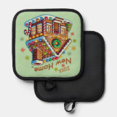 Dated New Home Gingerbread House 鍋敷き (正面/裏面)