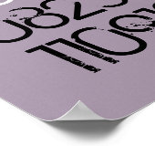 Dated Wall Art -動揺してスタイル- 2子 ポスター (角)