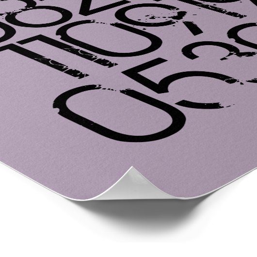 Dated Wall Art -動揺してスタイル- 3子 ポスター (角)