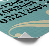 Dated Wall Art – 子供6人を含むファミリ ポスター (角)