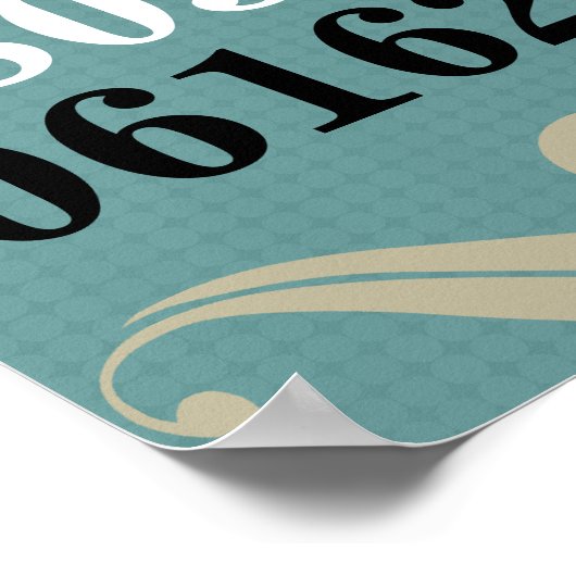 Dated Wall Art - 1子付きファミリ ポスター (角)