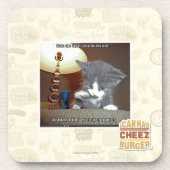 Dats 1つの小さいステップ毛皮私 コースター (正面)