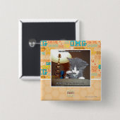 Dats 1つの小さいステップ毛皮私 缶バッジ (正面&裏面)