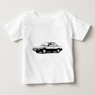 Datsun日産のパルサーEXAターボ1984年 ベビーTシャツ