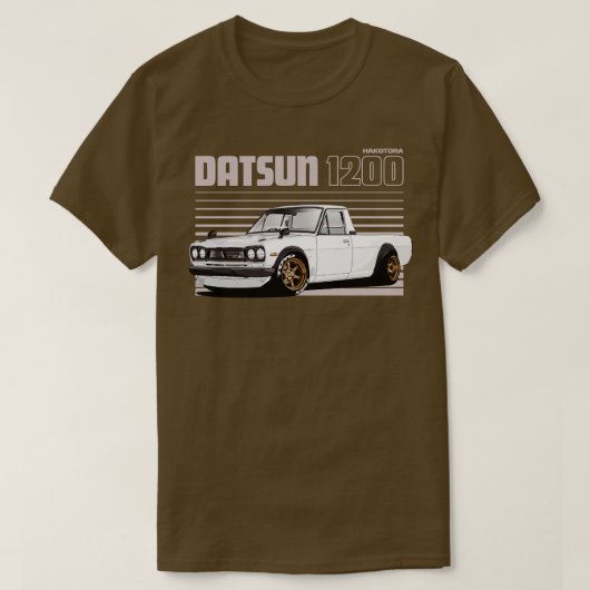 DATSUN 1200 Tシャツ (デザイン正面)