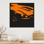 Datsun 240Z詳細 – オレンジポスター ポスター (キッチン)