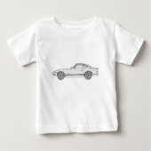 Datsun 240Z ベビーTシャツ (正面)