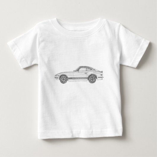 Datsun 240Z ベビーTシャツ (正面)