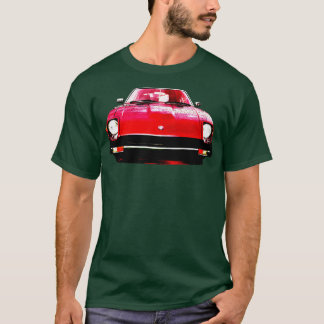 Datsun 280ZXクラシックはっきりした赤 Tシャツ