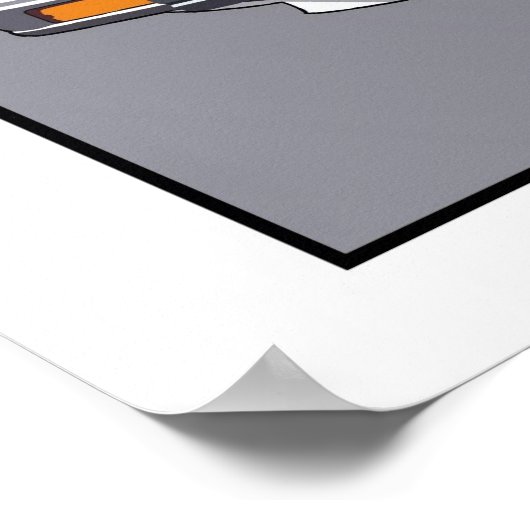 Datsun 280zx ポスター (角)