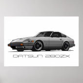 DATSUN 280ZX ポスター (正面)