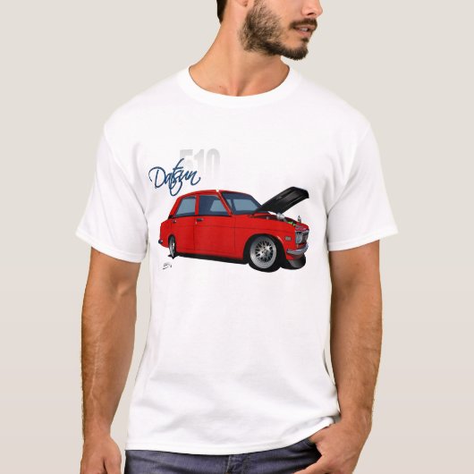 Datsun 510のTシャツ Tシャツ (正面)