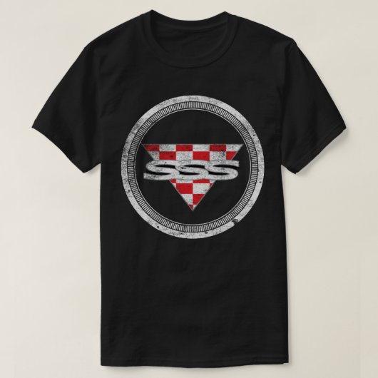 Datsun BluebirdU 610 SSSバッジ Tシャツ (デザイン正面)