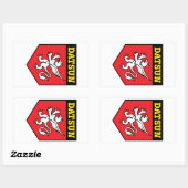 Datsun Griffinステッカー 長方形シール (シート)