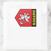 Datsun Griffinステッカー 長方形シール (バッグ)