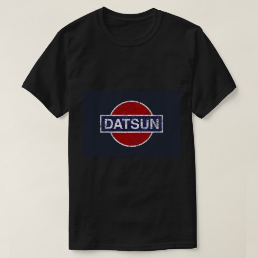 Datsun Vintage Car Bath Mat Tシャツ (デザイン正面)