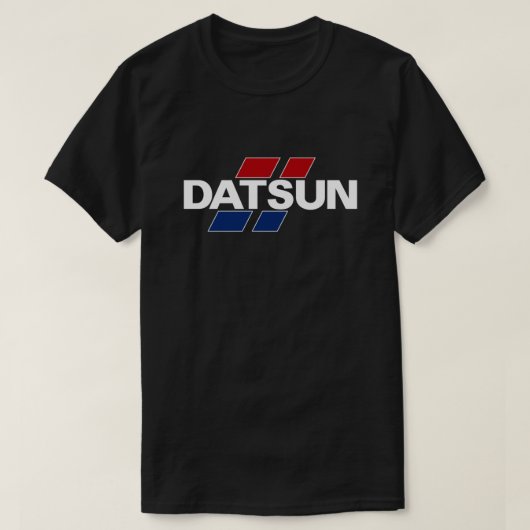 Datsun - White Classic T-Shirt Tシャツ (デザイン正面)