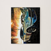 Datsun Zのレースカー ジグソーパズル (縦)