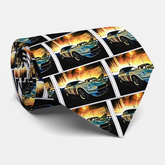 Datsun Zのレースカー ネクタイ (ロール)