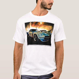 Datsun Zのレースカー Tシャツ